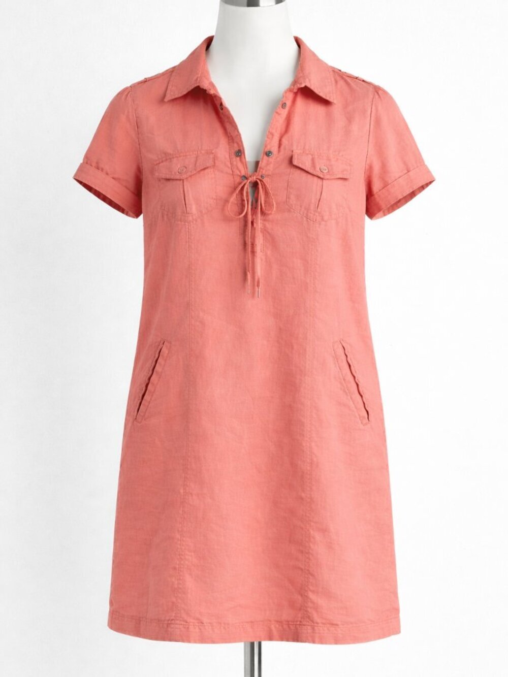 Joe Fresh Linen Shirt Dress